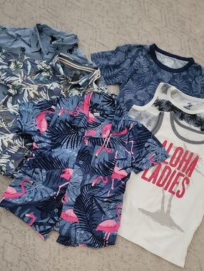 Boys 4t Hawaiian Tops Bundle